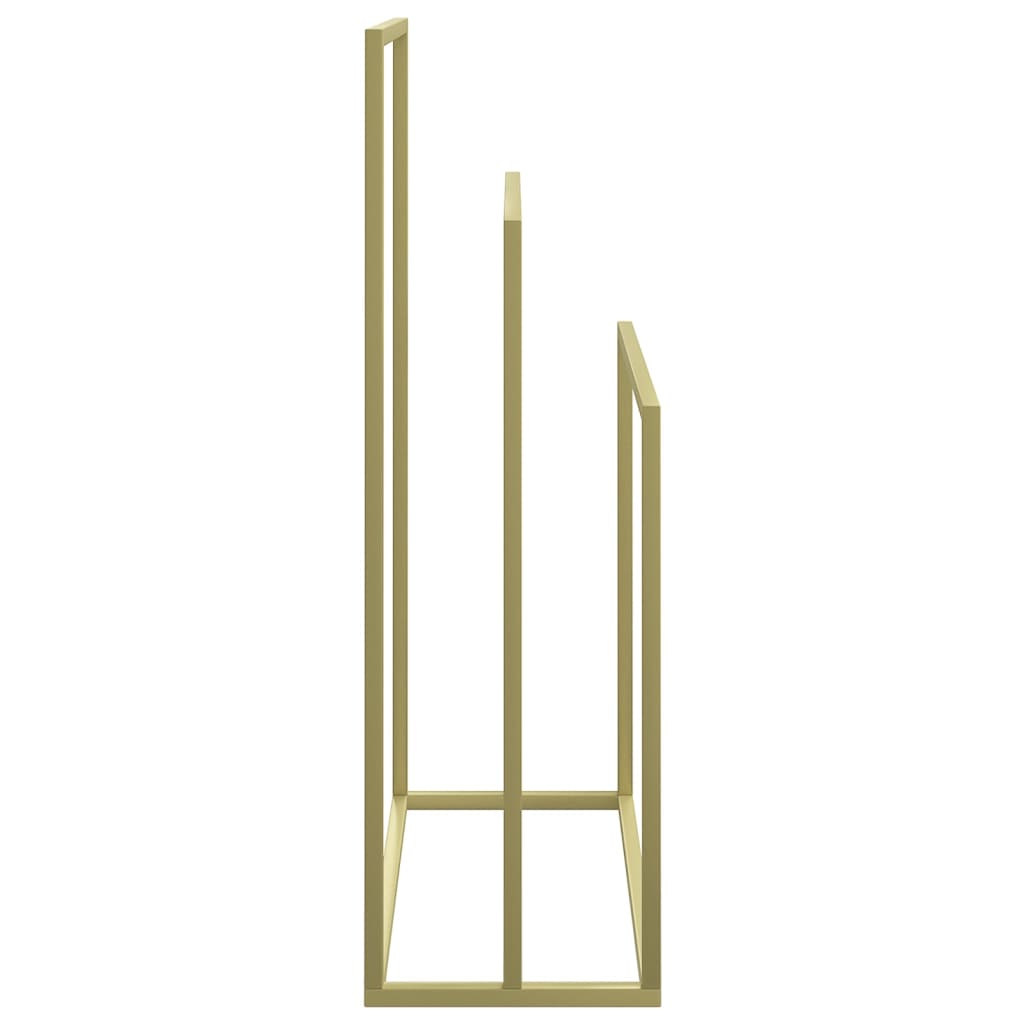 8720286933527_g_en_hd_2 vidaXL Freestanding Towel Rack Gold 48x24x79 cm Iron - Image 4