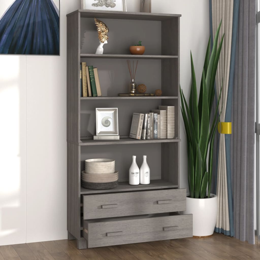8720286942895_g_en_hd_5 vidaXL Highboard "HAMAR" Solid Wood Pine Light Grey - Image 8