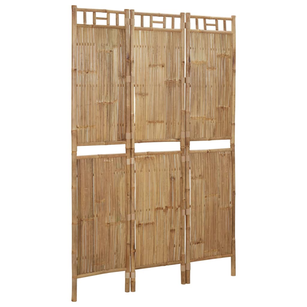 8720286943045_g_en_hd_1 vidaXL 3-Panel Room Divider Bamboo 120x180 cm - Image 2