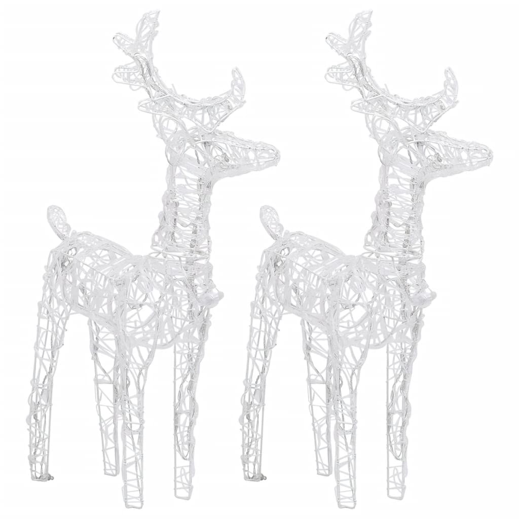 8720286943441_g_en_hd_3 vidaXL Reindeers & Sleigh Christmas Decoration 320 LEDs Acrylic - Image 5