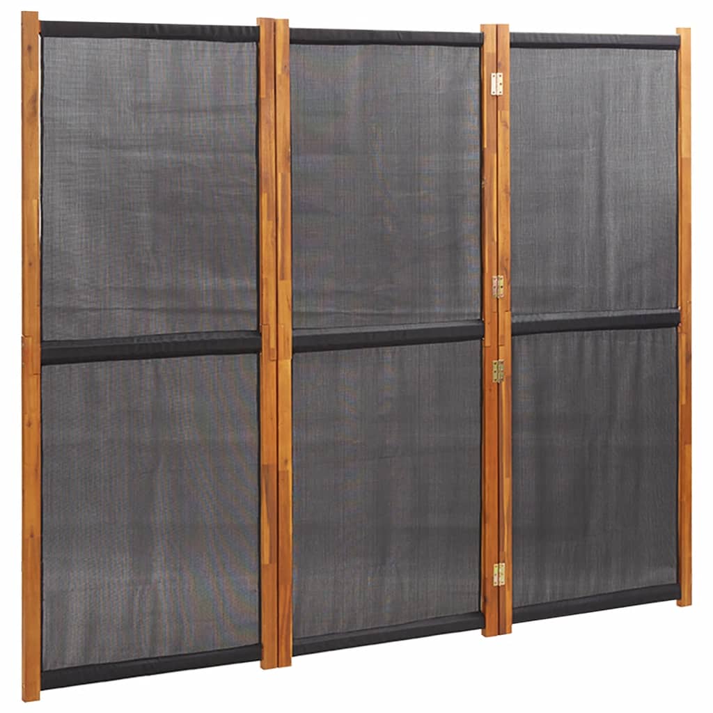 8720286946503_a_en_hd_1 vidaXL 3-Panel Room Divider Black 210x180 cm - Image 2