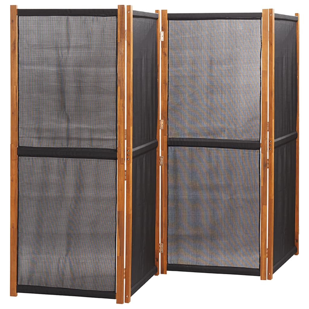 8720286946510_g_en_hd_1 vidaXL 4-Panel Room Divider Black 280x180 cm - Image 3