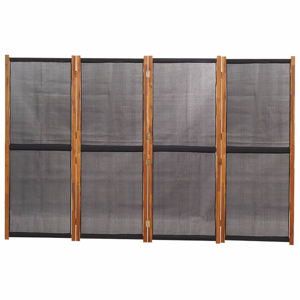 8720286946510_g_en_hd_2 vidaXL 4-Panel Room Divider Black 280x180 cm - Image 4