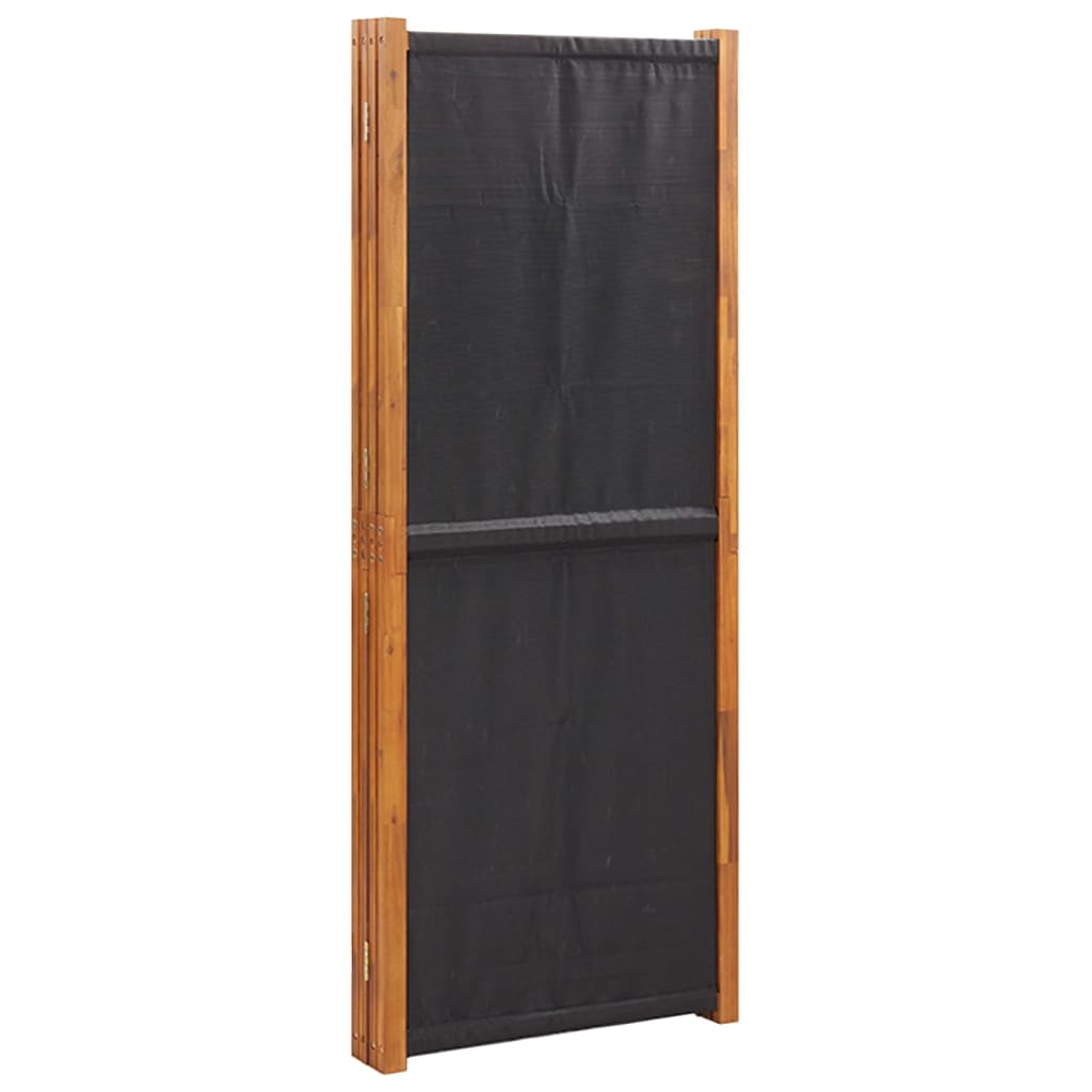 8720286946527_g_en_hd_3 vidaXL 5-Panel Room Divider Black 350x180 cm - Image 5