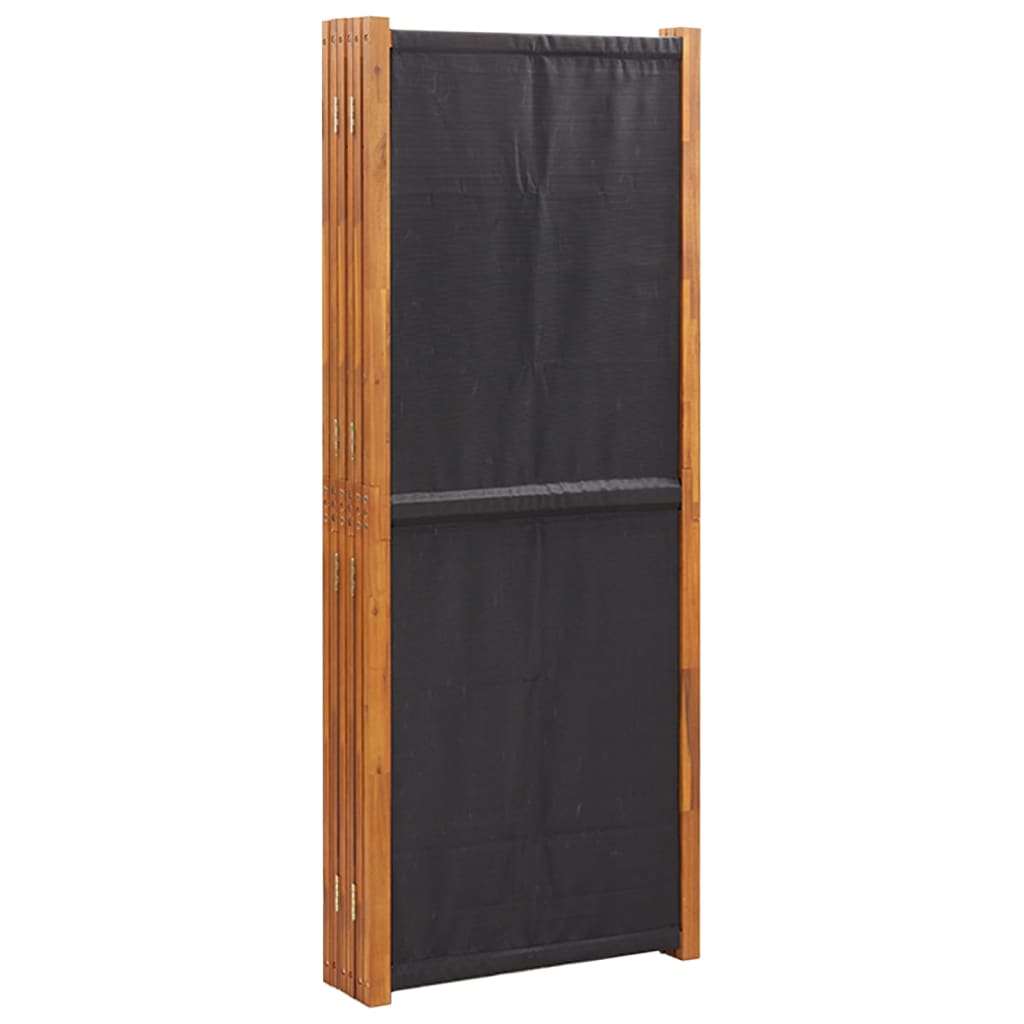 8720286946534_g_en_hd_3 vidaXL 6-Panel Room Divider Black 420x180 cm - Image 5