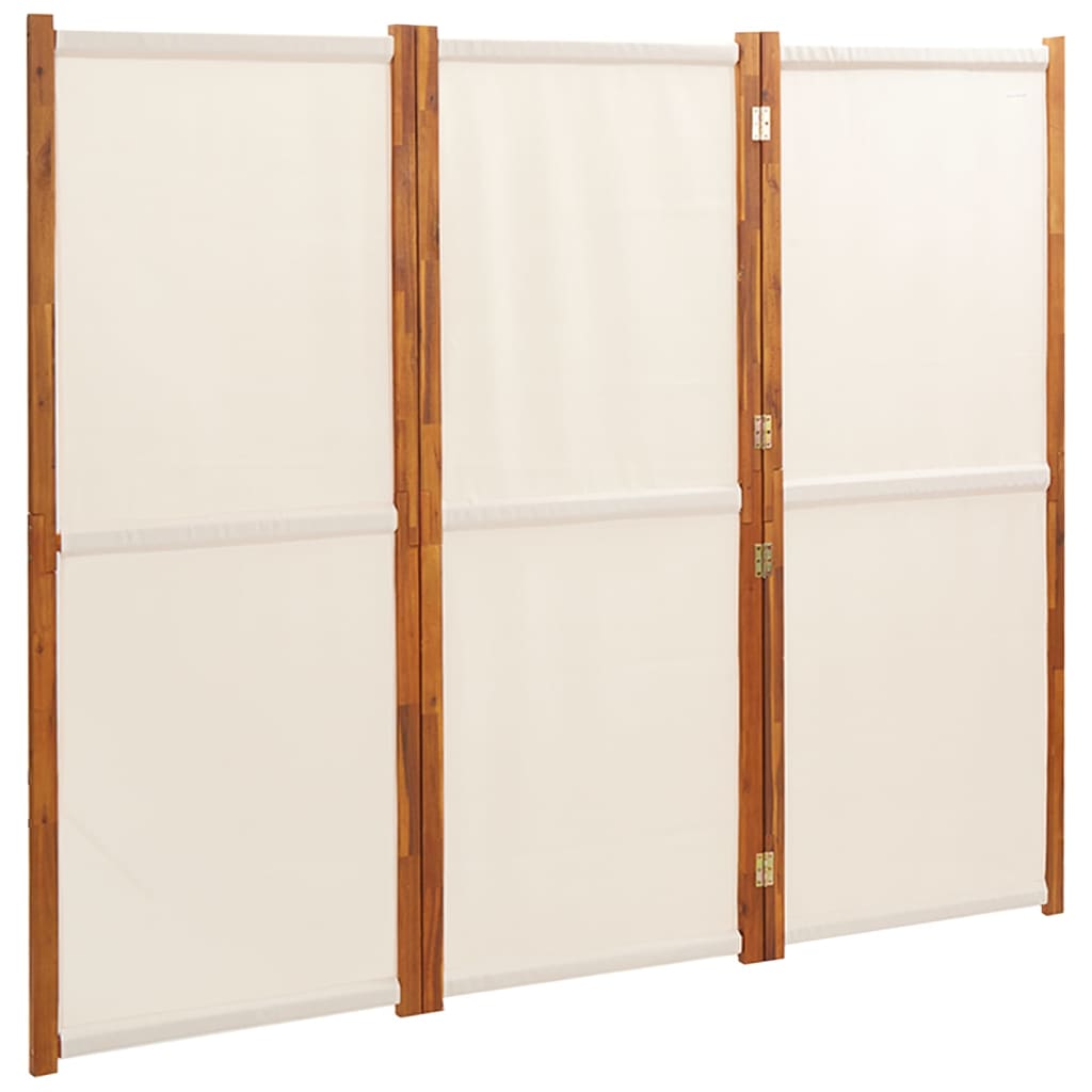 8720286946541_a_en_hd_1 vidaXL 3-Panel Room Divider Cream White 210x180 cm - Image 2