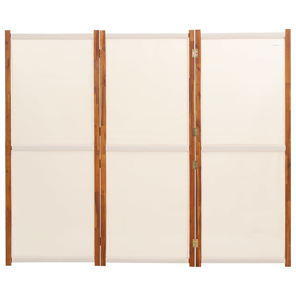 8720286946541_g_en_hd_2 vidaXL 3-Panel Room Divider Cream White 210x180 cm - Image 4