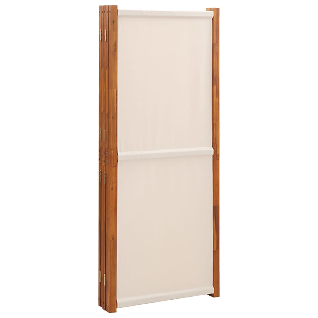 8720286946565_g_en_hd_3 vidaXL 5-Panel Room Divider Cream White 350x180 cm - Image 5