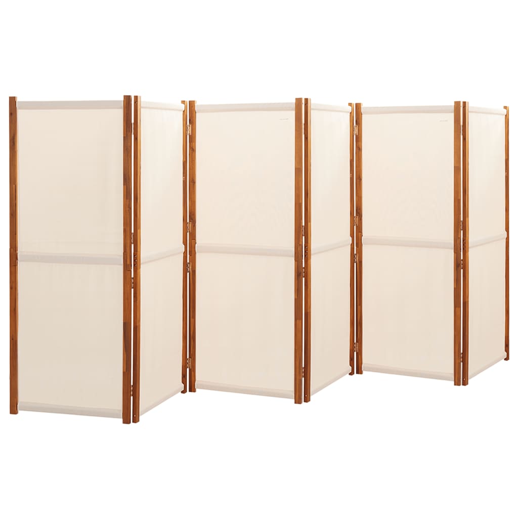 8720286946572_g_en_hd_1 vidaXL 6-Panel Room Divider Cream White 420x180 cm - Image 3