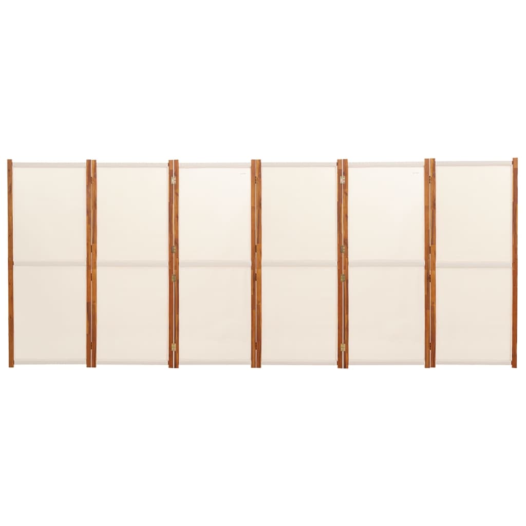 8720286946572_g_en_hd_2 vidaXL 6-Panel Room Divider Cream White 420x180 cm - Image 4