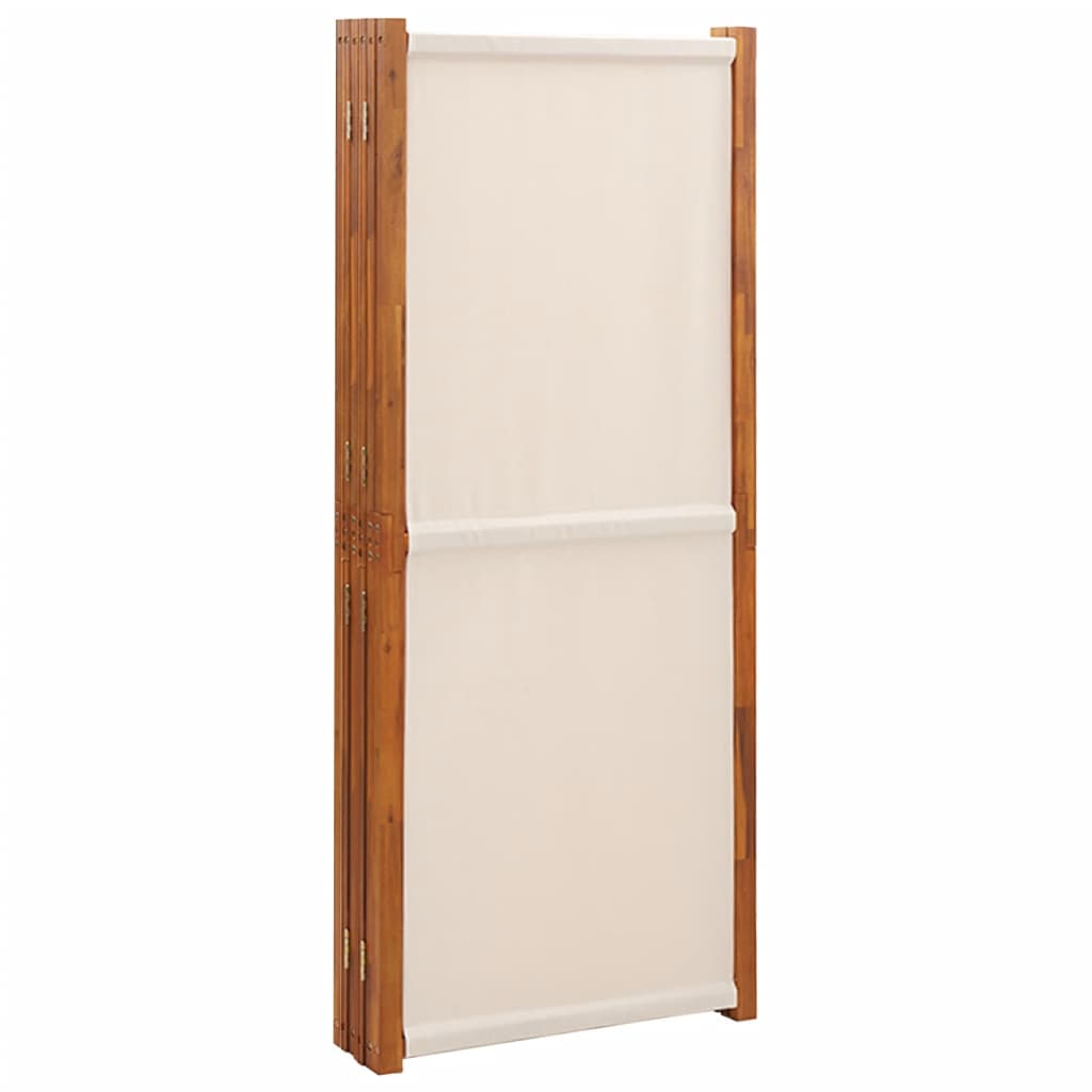 8720286946572_g_en_hd_3 vidaXL 6-Panel Room Divider Cream White 420x180 cm - Image 5