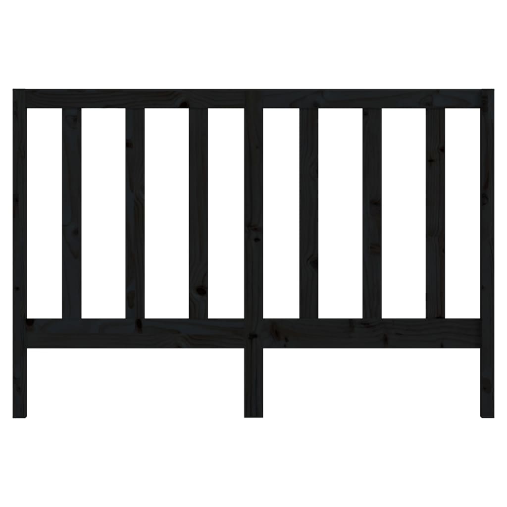 8720286947326_g_en_hd_2 vidaXL Bed Headboard Black 141 cm Solid Wood Pine - Image 4