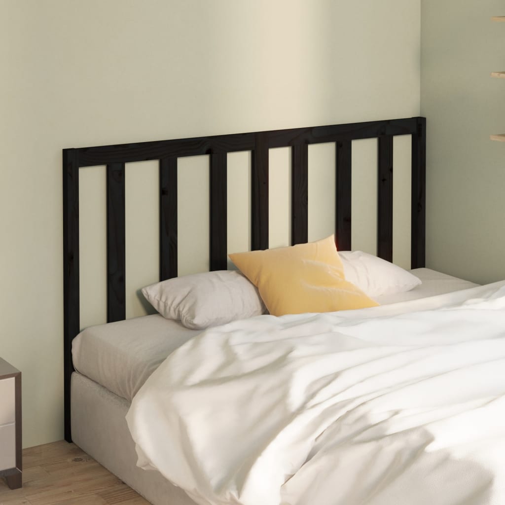 8720286947821_g_en_hd_1 vidaXL Bed Headboard Black 141 cm Solid Wood Pine - Image 3
