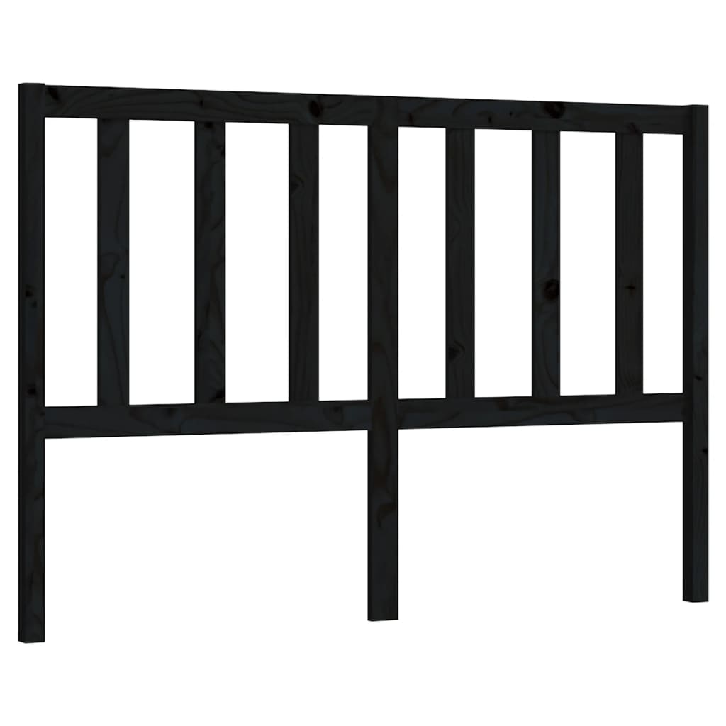 8720286947920_a_en_hd_1 vidaXL Bed Headboard Black 156 cm Solid Wood Pine - Image 2