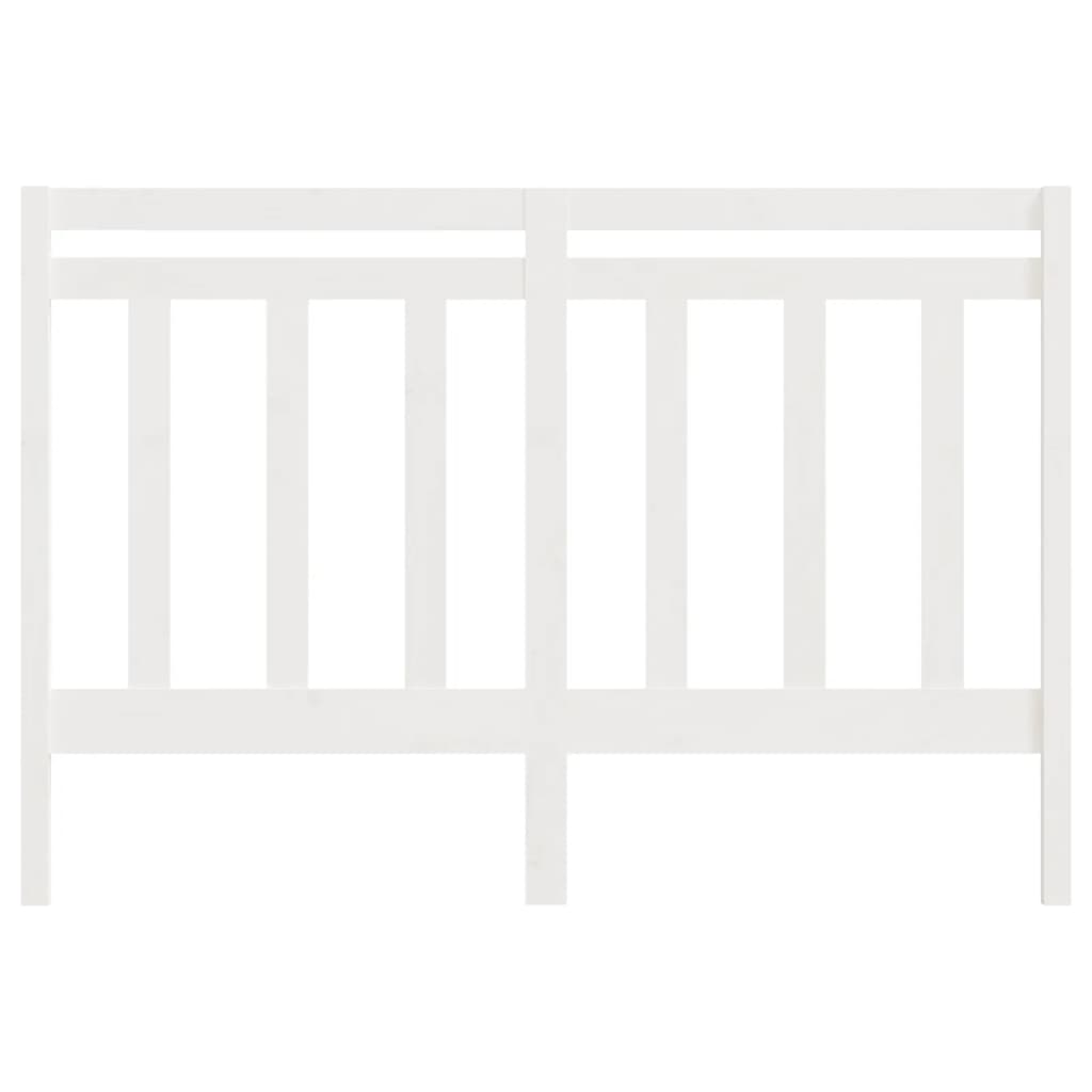 8720286948293_g_en_hd_2 vidaXL Bed Headboard White 141 cm Solid Wood Pine - Image 4