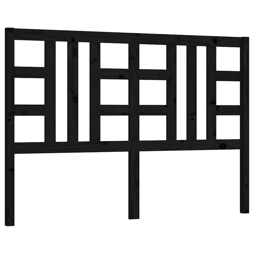 8720286948828_a_en_hd_1 vidaXL Bed Headboard Black 141 cm Solid Wood Pine - Image 2