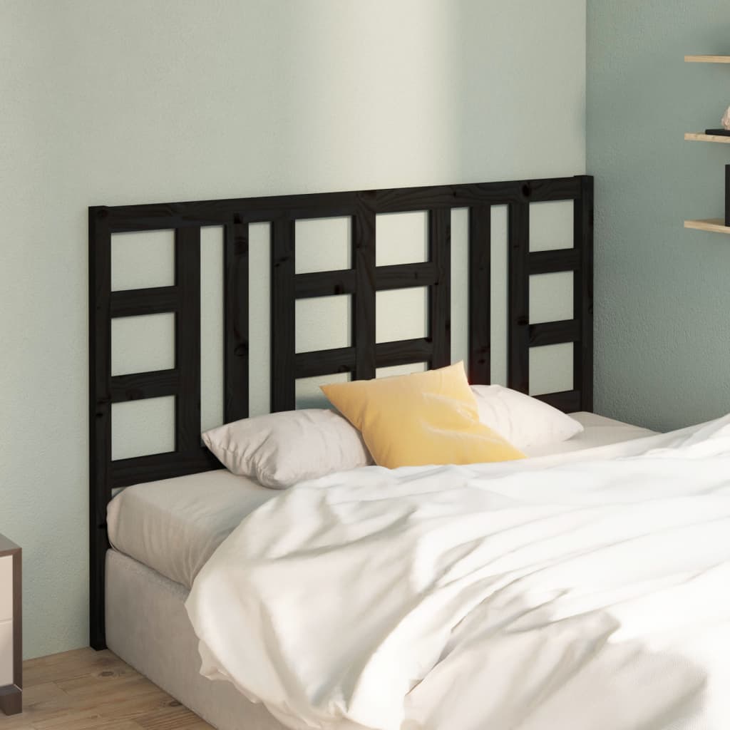 8720286948828_g_en_hd_1 vidaXL Bed Headboard Black 141 cm Solid Wood Pine - Image 3