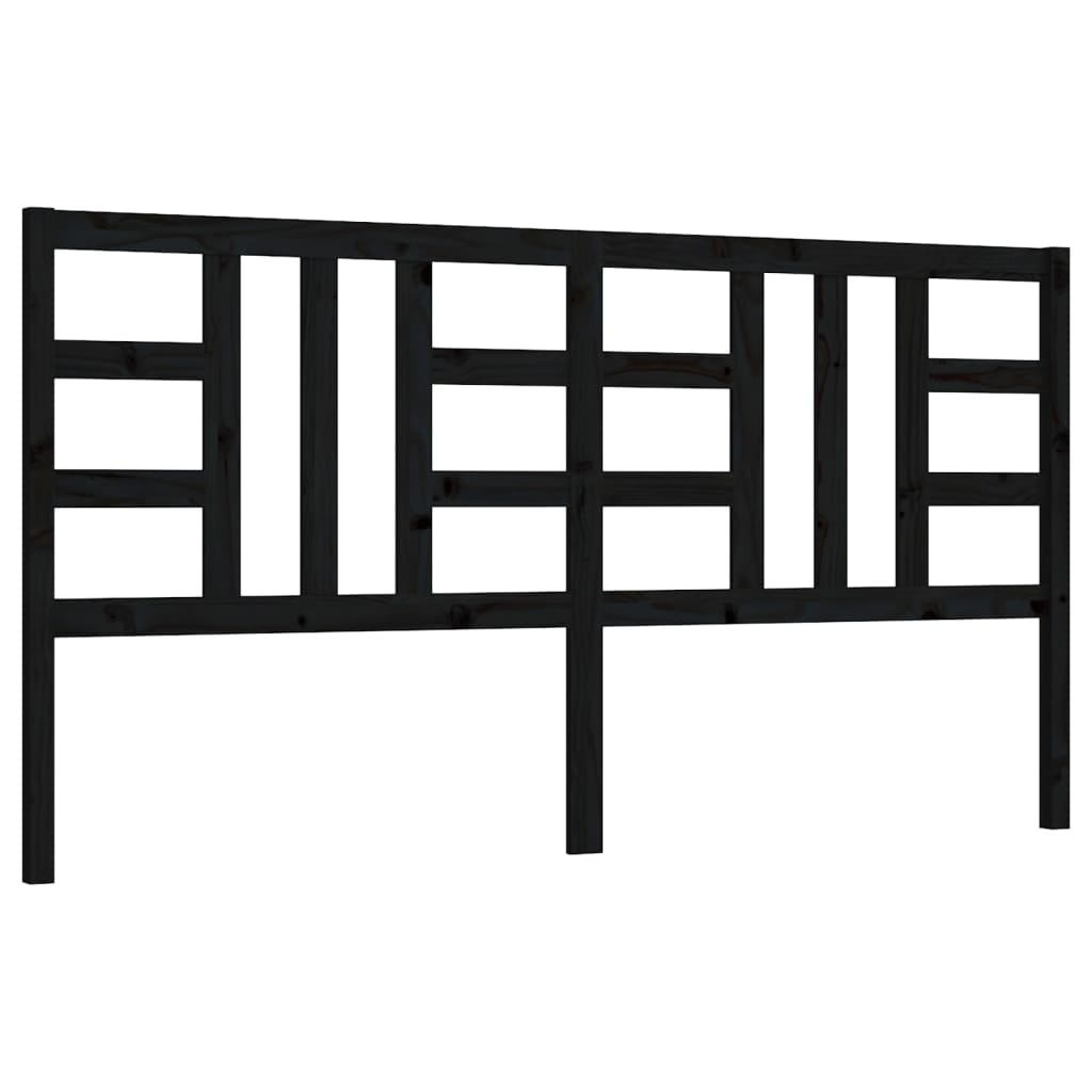 8720286949023_a_en_hd_1 vidaXL Bed Headboard Black 186 cm Solid Wood Pine - Image 2