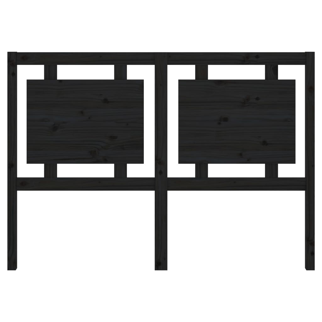 8720286949825_g_en_hd_2 vidaXL Bed Headboard Black 140.5 cm Solid Wood Pine - Image 4