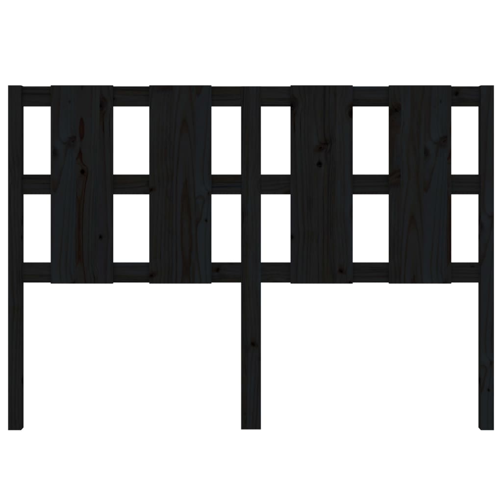 8720286950326_g_en_hd_2 vidaXL Bed Headboard Black 140.5 cm Solid Wood Pine - Image 4