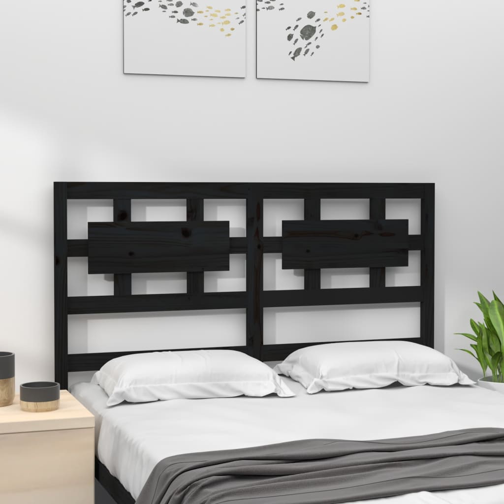 8720286951026_g_en_hd_1 vidaXL Bed Headboard Black 185.5 cm Solid Wood Pine - Image 3