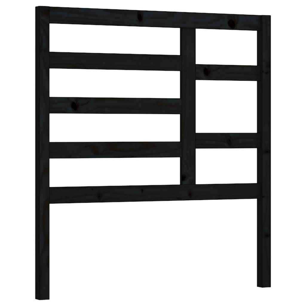 8720286951675_a_en_hd_1 vidaXL Bed Headboard Black 96 cm Solid Wood Pine - Image 2