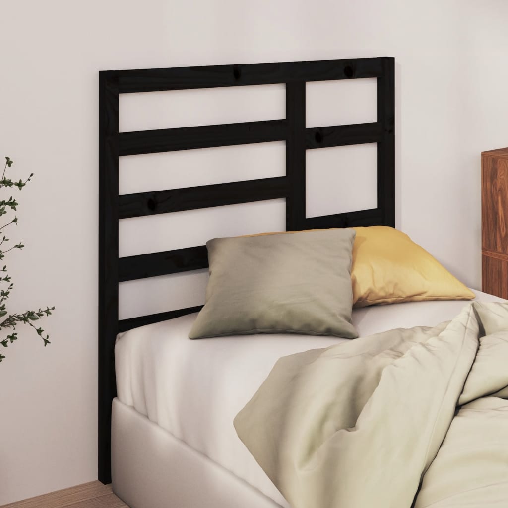 8720286951675_g_en_hd_1 vidaXL Bed Headboard Black 96 cm Solid Wood Pine - Image 3