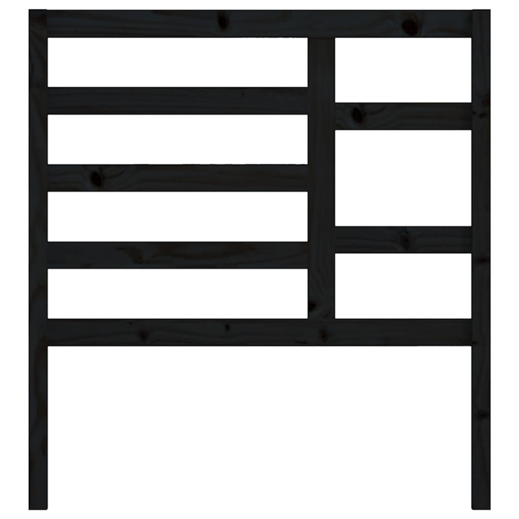 8720286951675_g_en_hd_2 vidaXL Bed Headboard Black 96 cm Solid Wood Pine - Image 4
