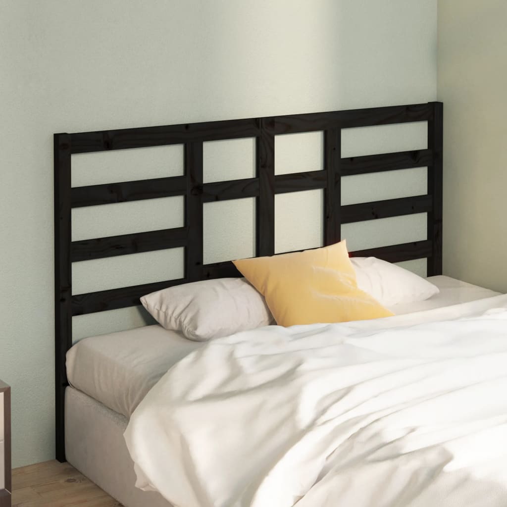 8720286951828_g_en_hd_1 vidaXL Bed Headboard Black 141 cm Solid Wood Pine - Image 3