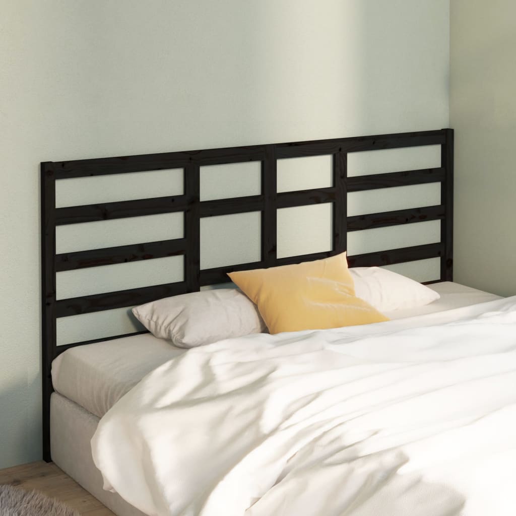 8720286952023_g_en_hd_1 vidaXL Bed Headboard Black 186 cm Solid Wood Pine - Image 3