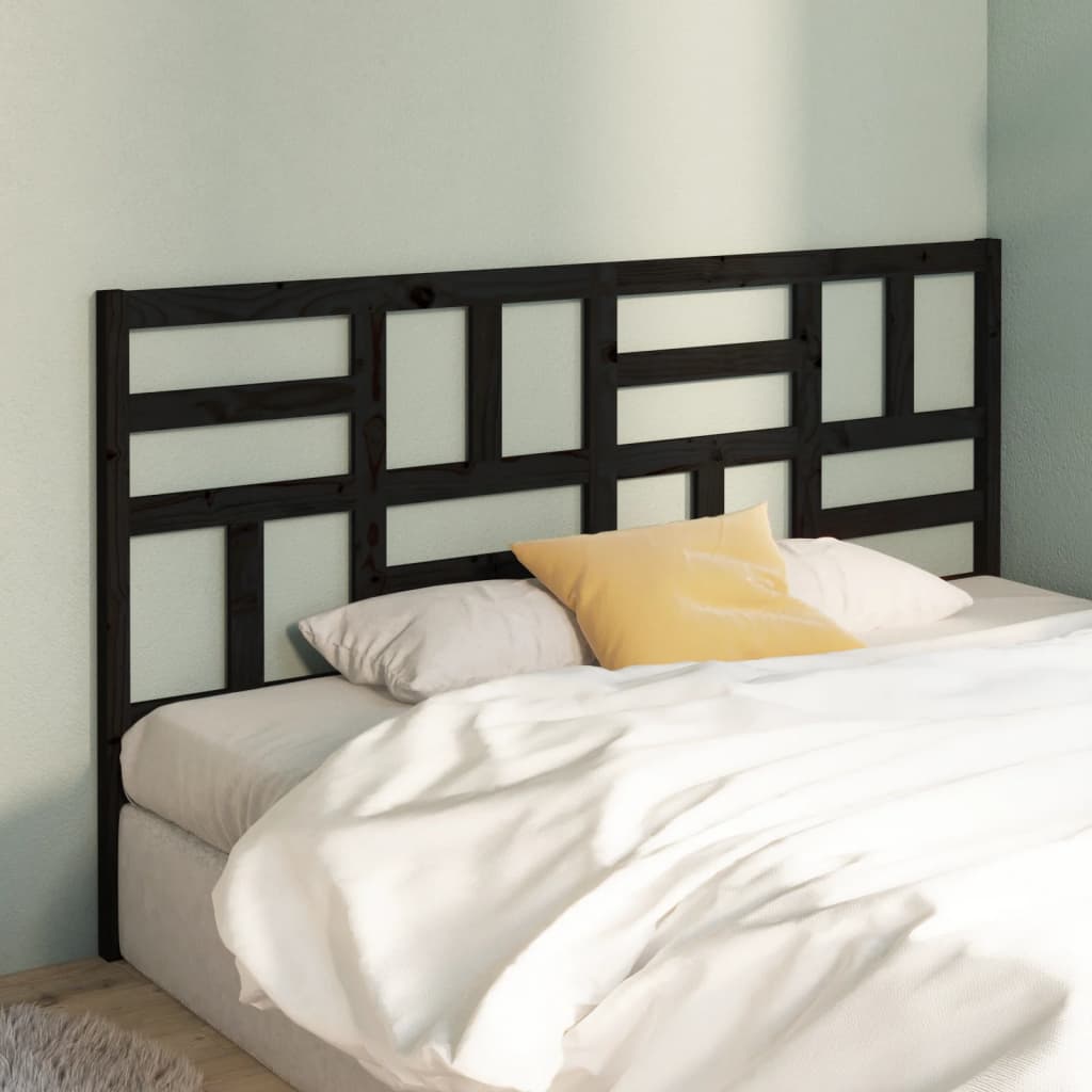 8720286952528_g_en_hd_1 vidaXL Bed Headboard Black 186 cm Solid Wood Pine - Image 3
