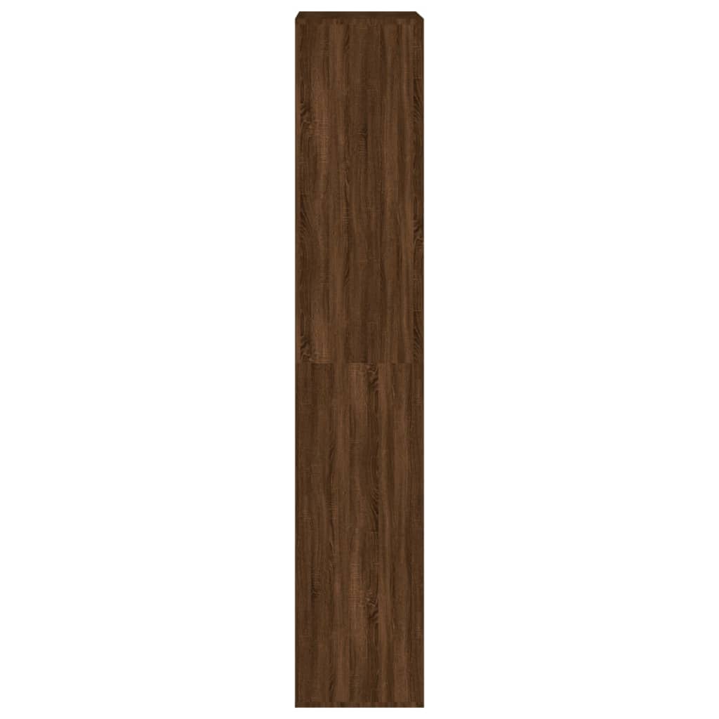 8720286952634_g_en_hd_3 vidaXL Shoe Cabinet Brown Oak 54x34x183 cm Engineered Wood - Image 6