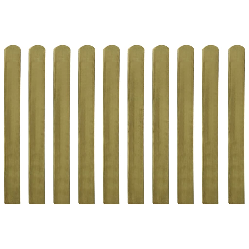 8720286952917_g_en_hd_1 vidaXL 30 pcs Impregnated Fence Slats Wood 100 cm - Image 2