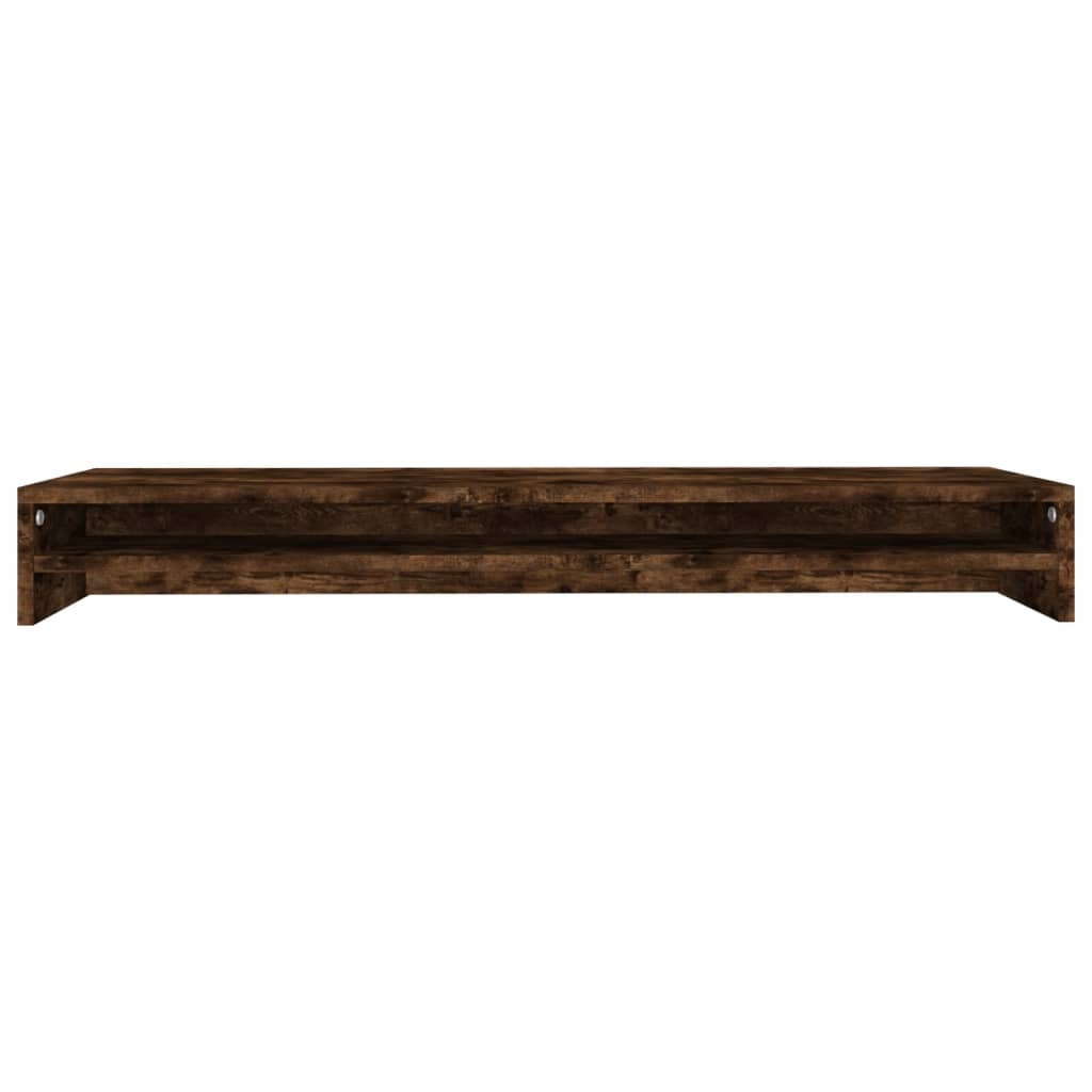 8720286953945_g_en_hd_2 vidaXL Monitor Stand Smoked Oak 100x24x13 cm Engineered Wood - Image 5