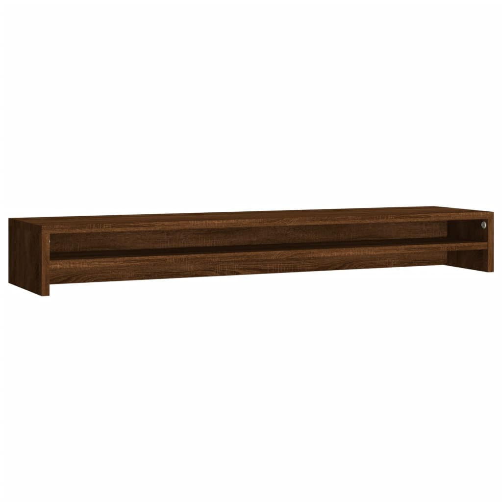 8720286953969_a_en_hd_1 vidaXL Monitor Stand Brown Oak 100x24x13 cm Engineered Wood - Image 2