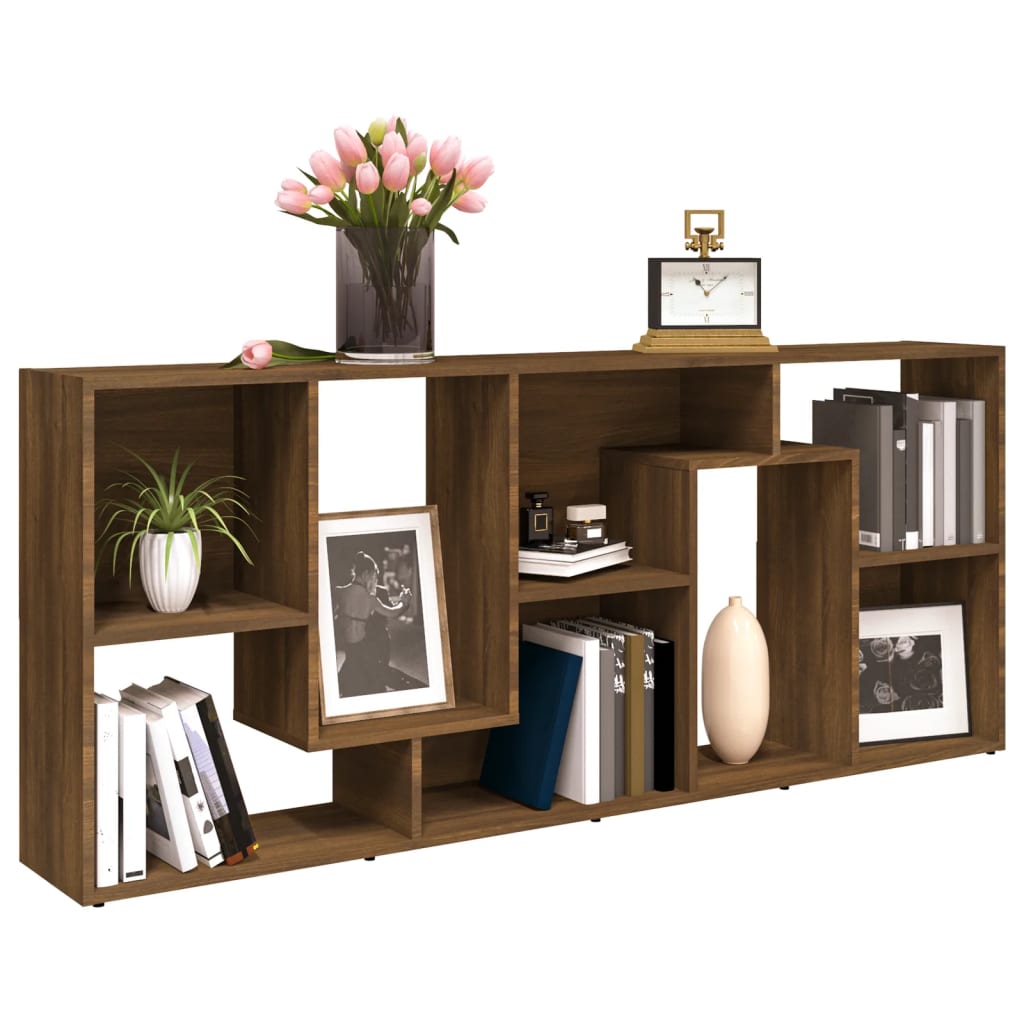 8720286954478_g_en_hd_7 vidaXL Book Cabinet Brown Oak 67x24x161 cm Engineered Wood - Image 10