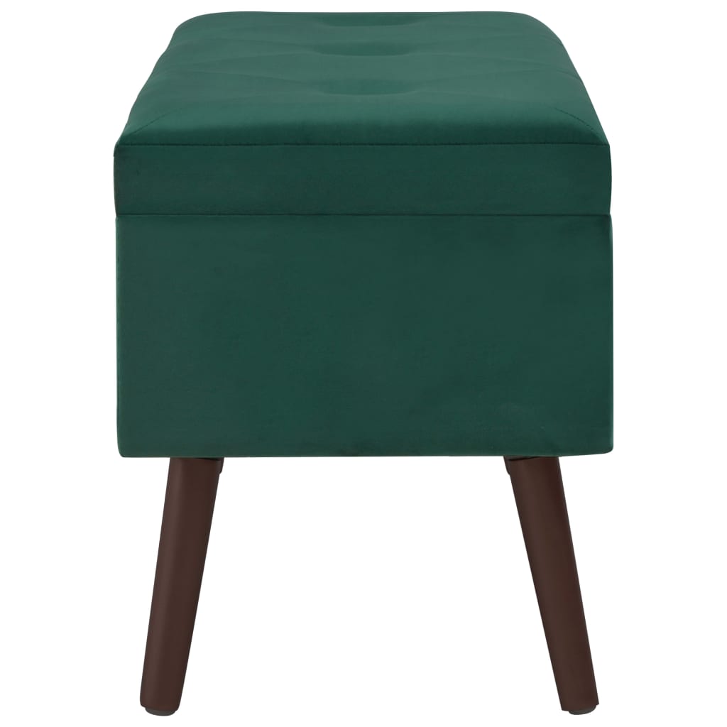 8720286957707_g_en_hd_2 vidaXL Bench with Storage Compartment Green 80 cm Velvet - Image 3