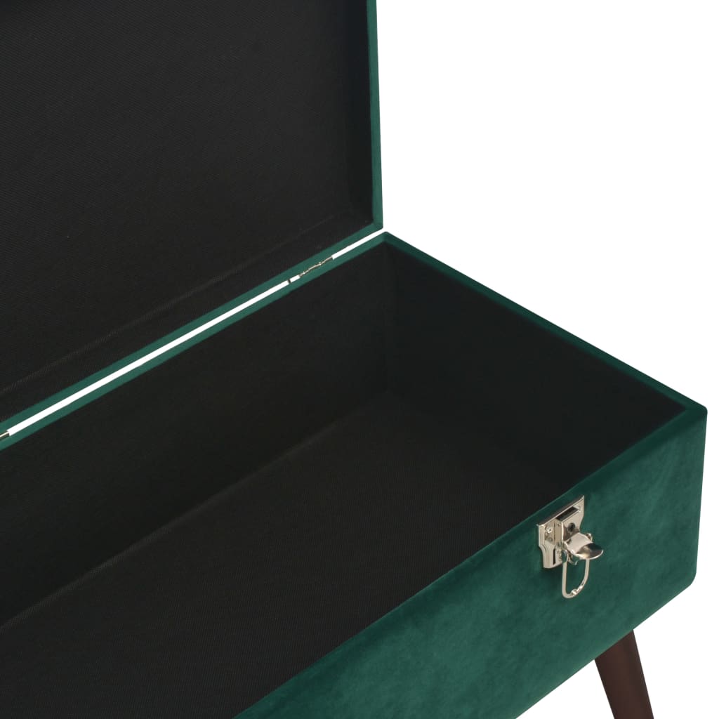 8720286957707_g_en_hd_4 vidaXL Bench with Storage Compartment Green 80 cm Velvet - Image 5