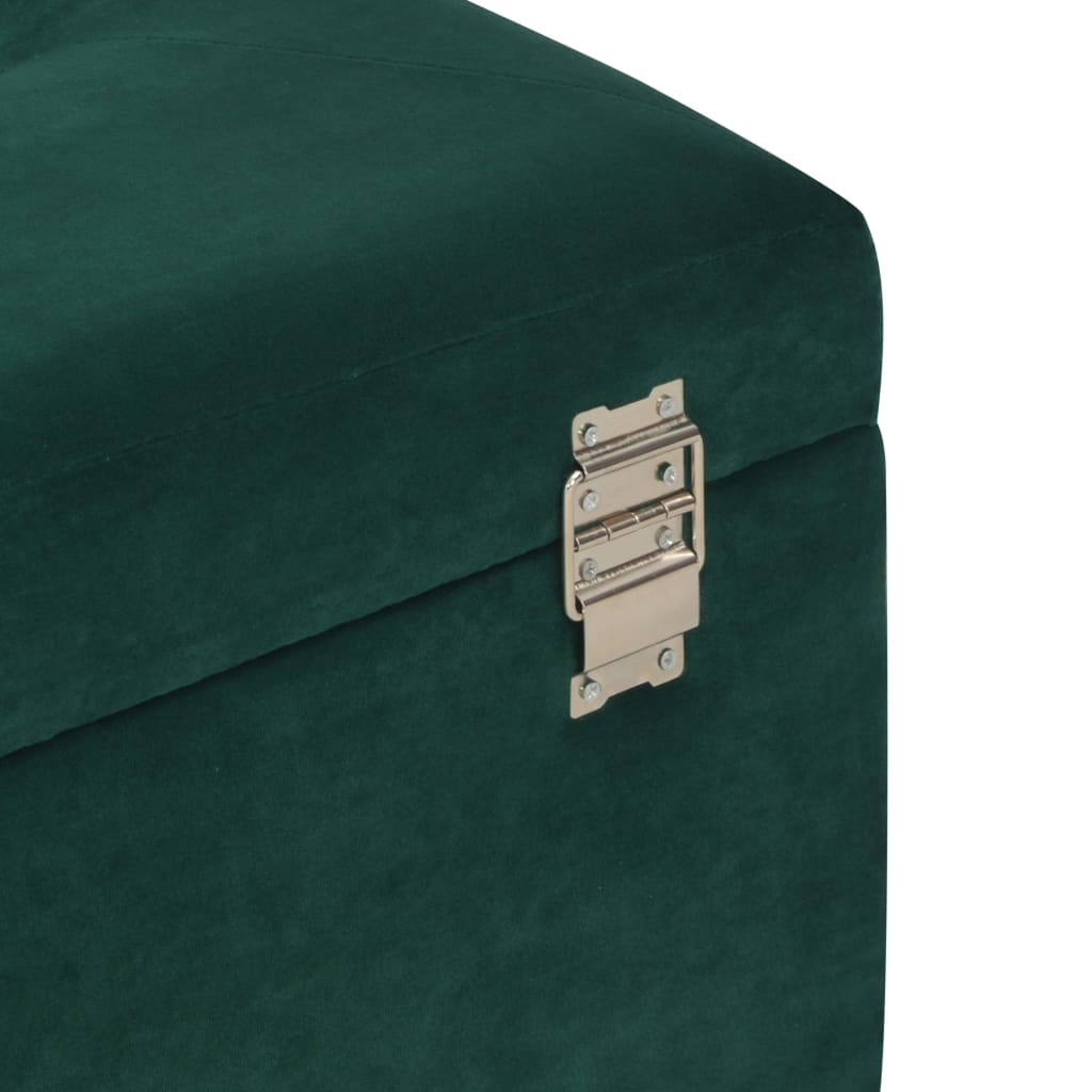 8720286957707_g_en_hd_5 vidaXL Bench with Storage Compartment Green 80 cm Velvet - Image 6