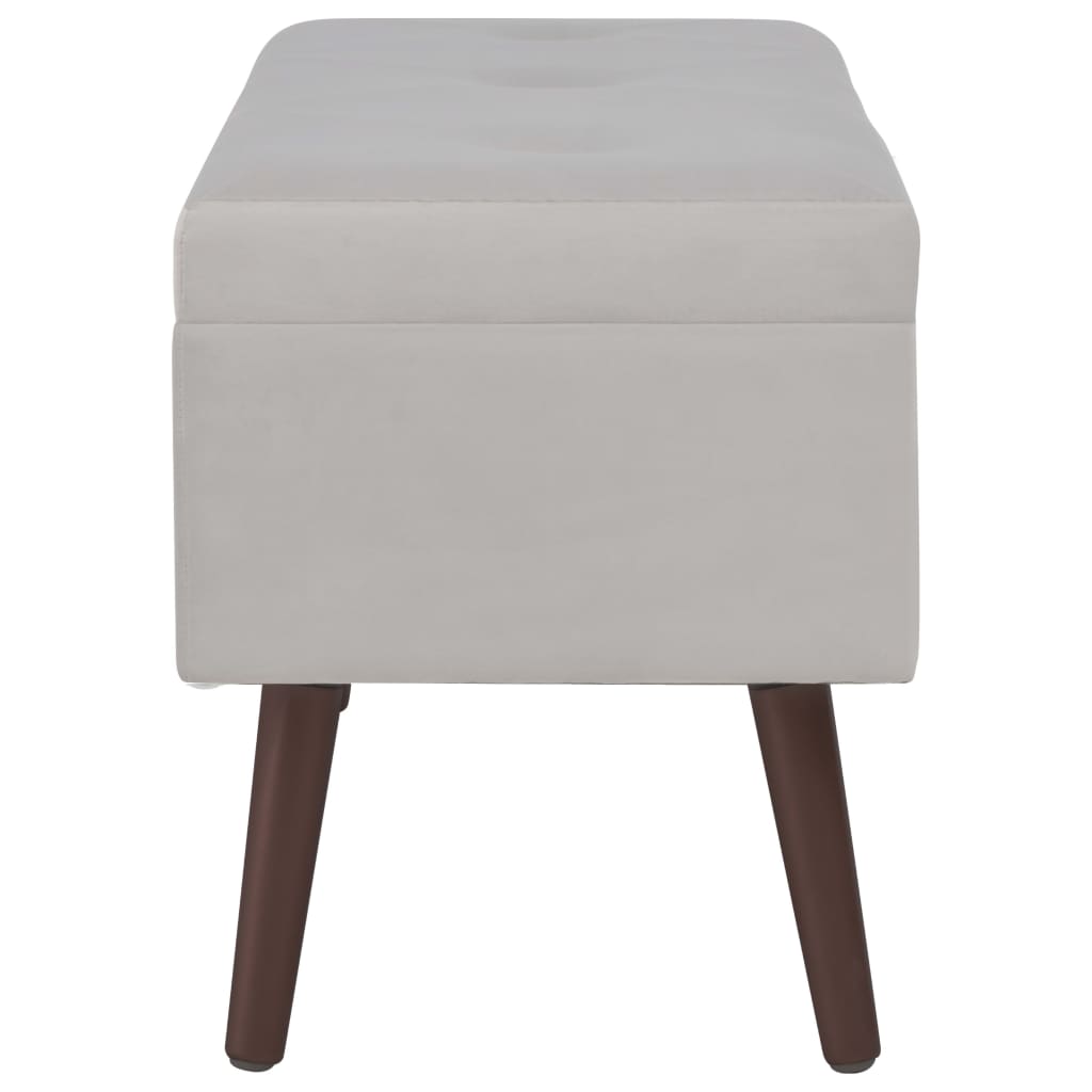 8720286957738_g_en_hd_2 vidaXL Bench with Storage Compartment Grey 80 cm Velvet - Image 3