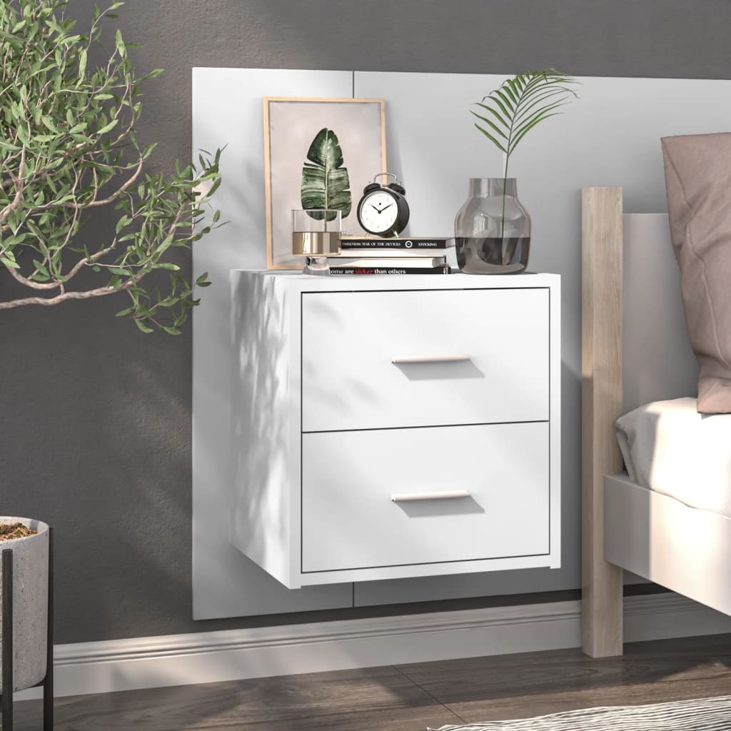 8720286964200_m_en_hd_1 vidaXL Wall-mounted Bedside Cabinet White - Image 1