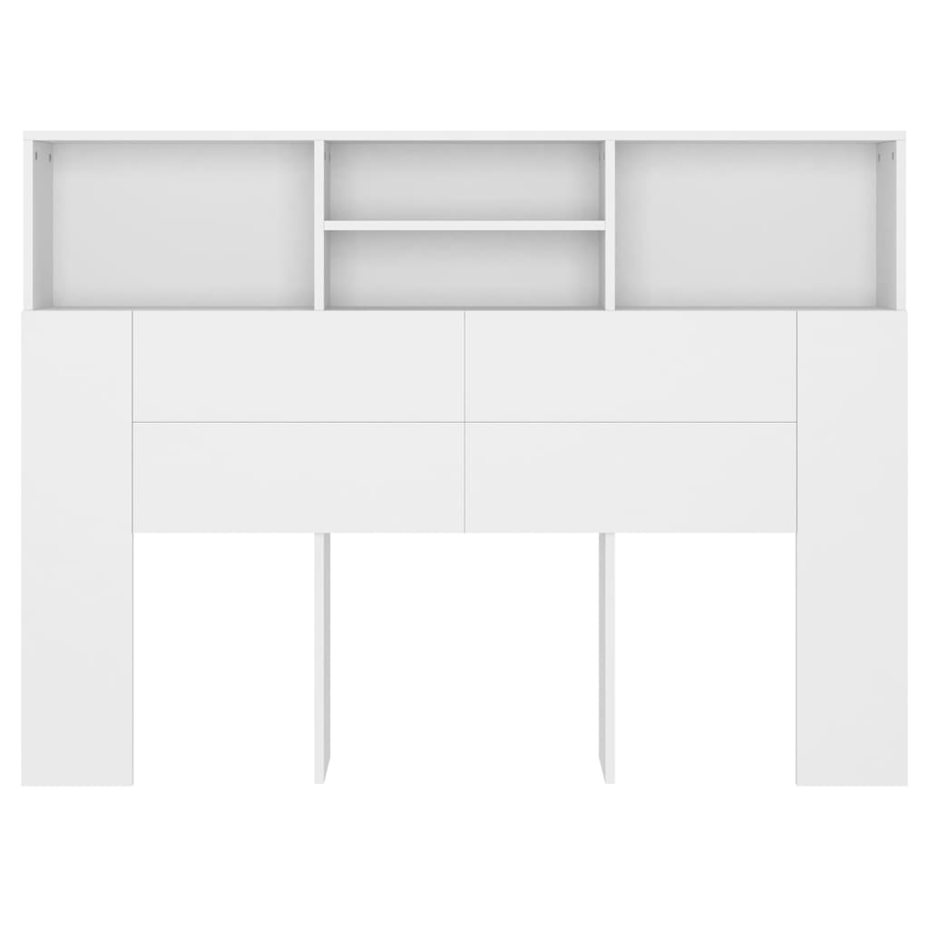 8720286966549_g_en_hd_3 vidaXL Headboard Cabinet White 140 cm - Image 6