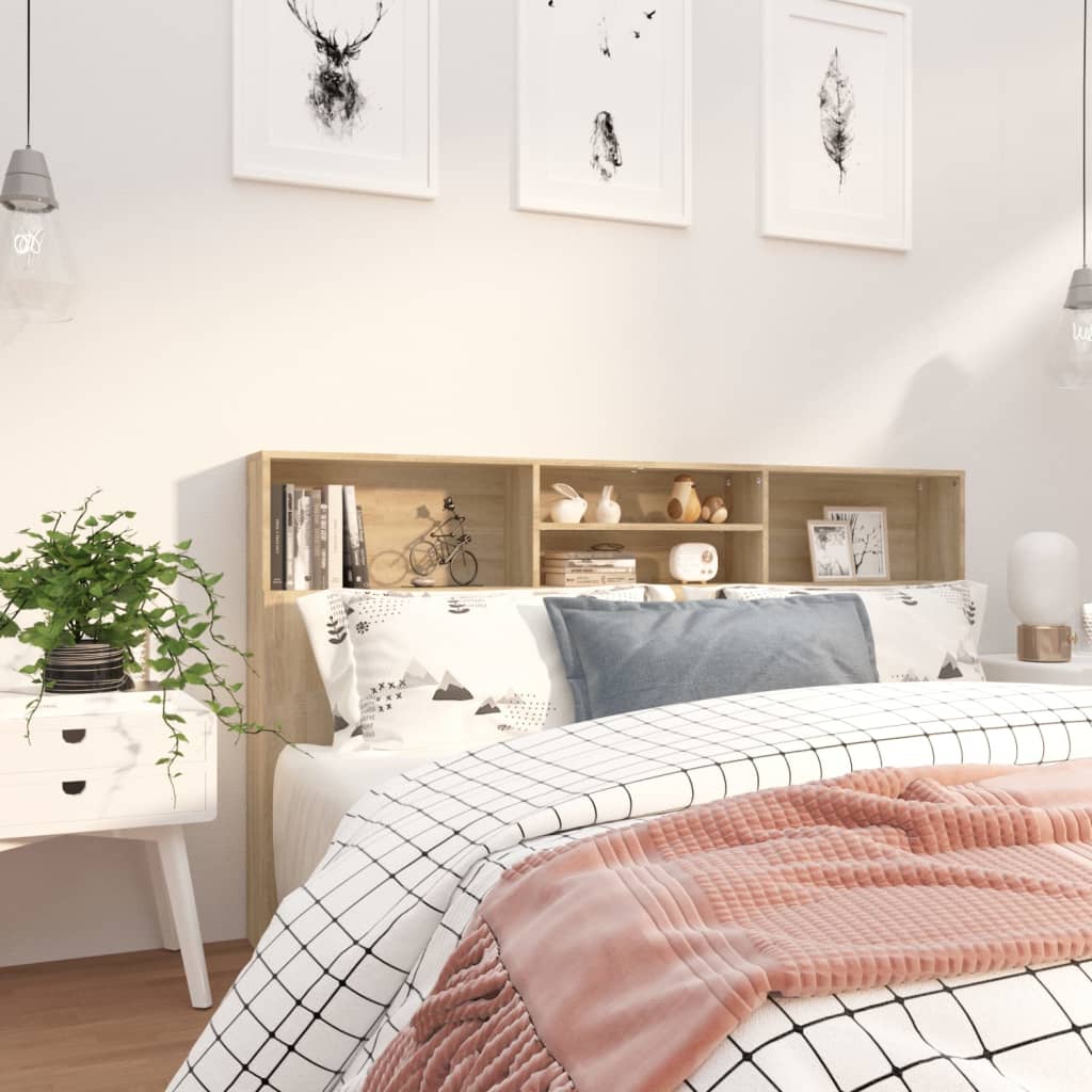 8720286966686_g_en_hd_4 vidaXL Headboard Cabinet Sonoma Oak 180 cm - Image 7