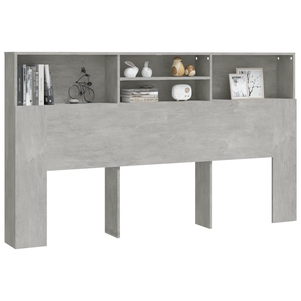 8720286966693_g_en_hd_3 vidaXL Headboard Cabinet Concrete Grey 180 cm - Image 6