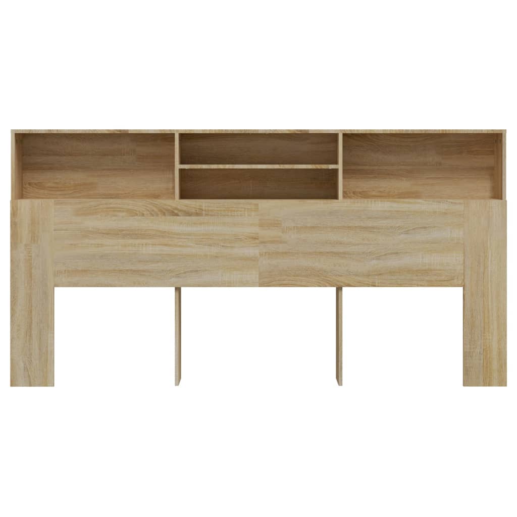 8720286966747_g_en_hd_1 vidaXL Headboard Cabinet Sonoma Oak 200 cm - Image 4