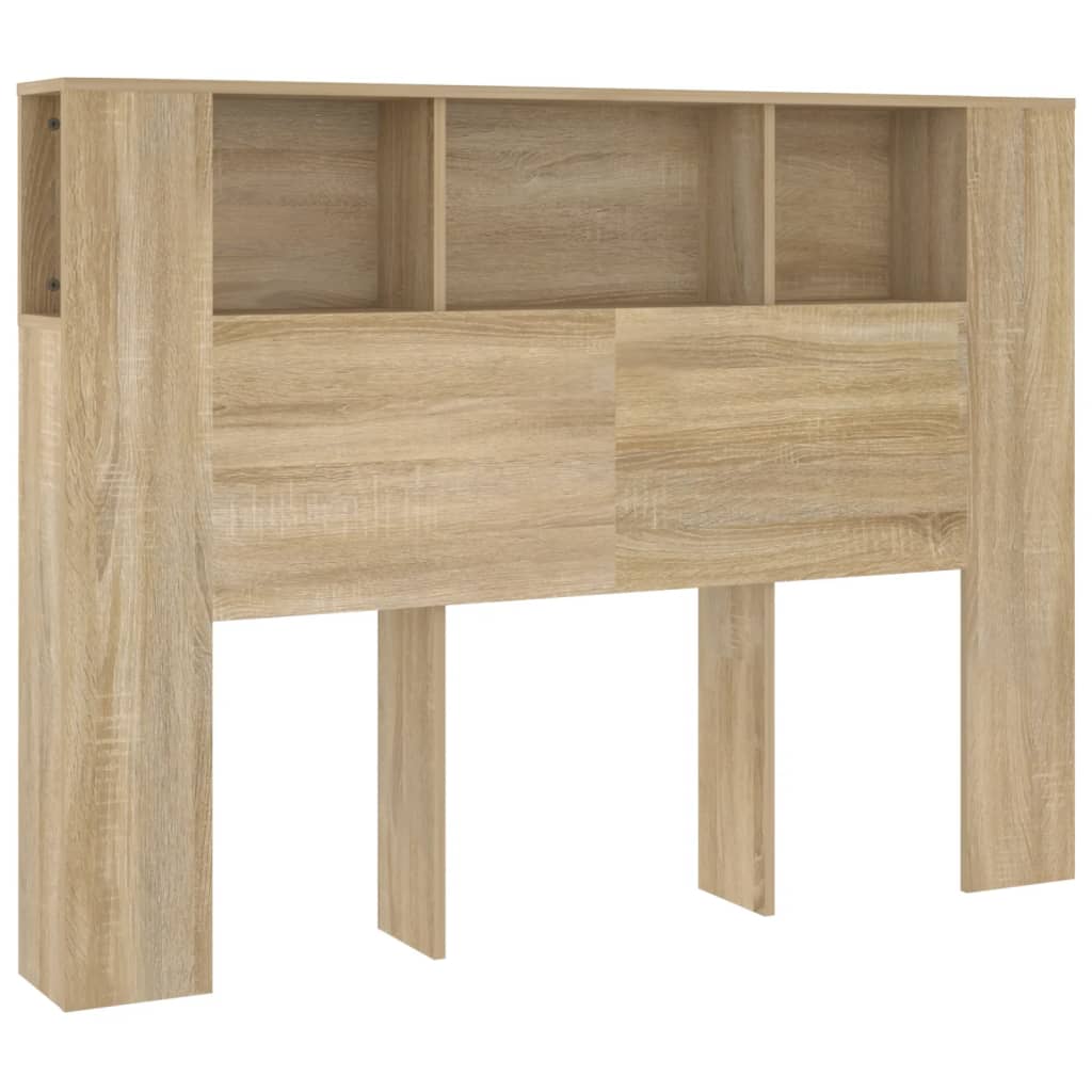 8720286966983_a_en_hd_1 vidaXL Headboard Cabinet Sonoma Oak 140 cm - Image 2