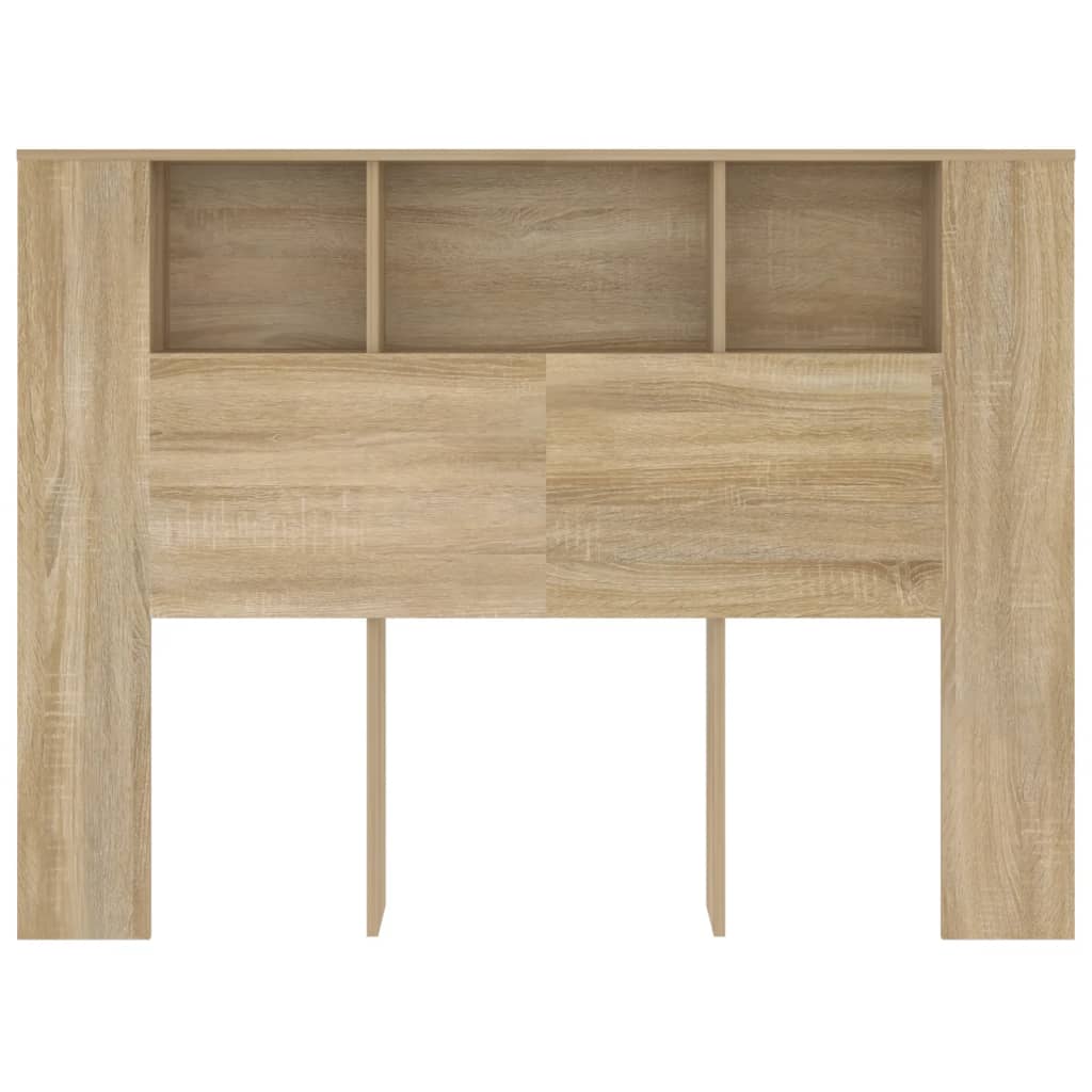 8720286966983_g_en_hd_1 vidaXL Headboard Cabinet Sonoma Oak 140 cm - Image 3