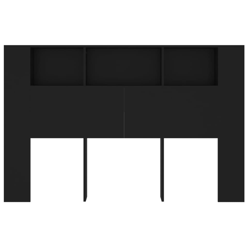 8720286967034_g_en_hd_2 vidaXL Headboard Cabinet Black 160 cm - Image 4