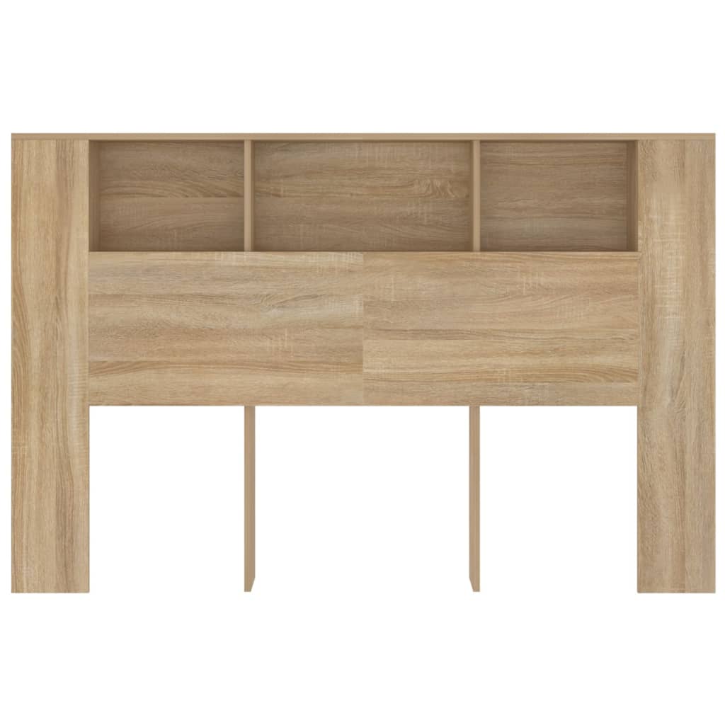 8720286967041_g_en_hd_2 vidaXL Headboard Cabinet Sonoma Oak 160 cm - Image 4