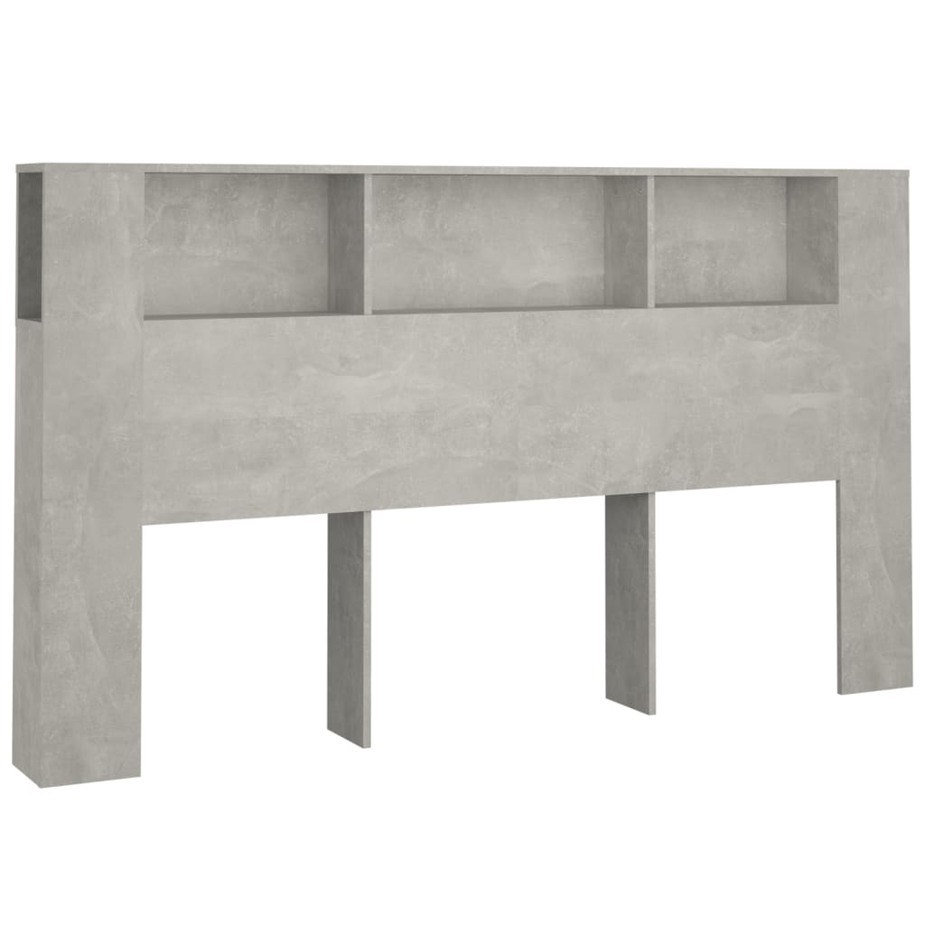 8720286967119_a_en_hd_1 vidaXL Headboard Cabinet Concrete Grey 180 cm - Image 2